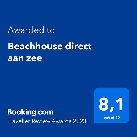 Beachhouse Direct Aan Zee Feriehus IJmuiden